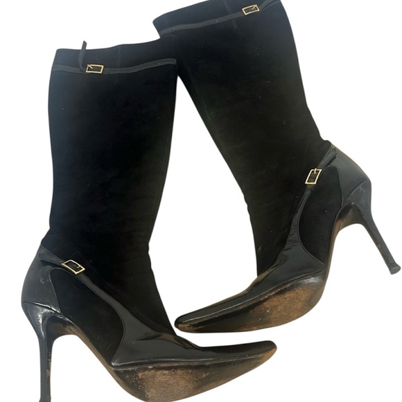 Dolce and Gabbana Elegant Black Women's Boots vintage - Picture 1 of 14